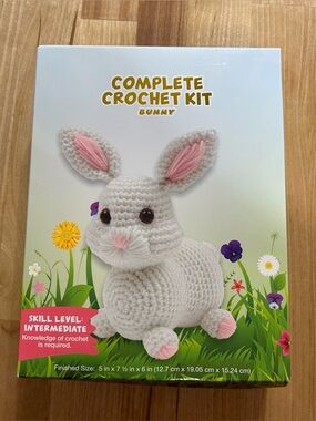 Complete Crochet Kit Bunny